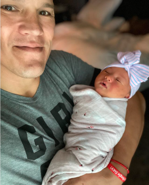 Claire became mother for the second daughter Ruby Jane Wire, born on September 16, 2020.